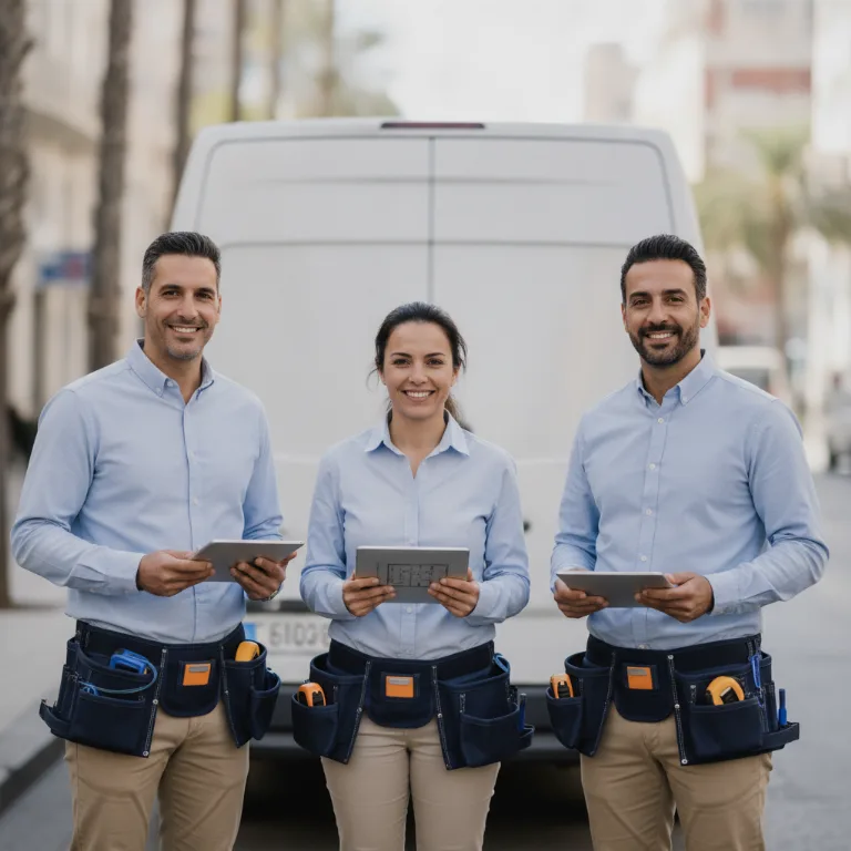Agencia Inmobiliaria Comercial equipo en Tarragona